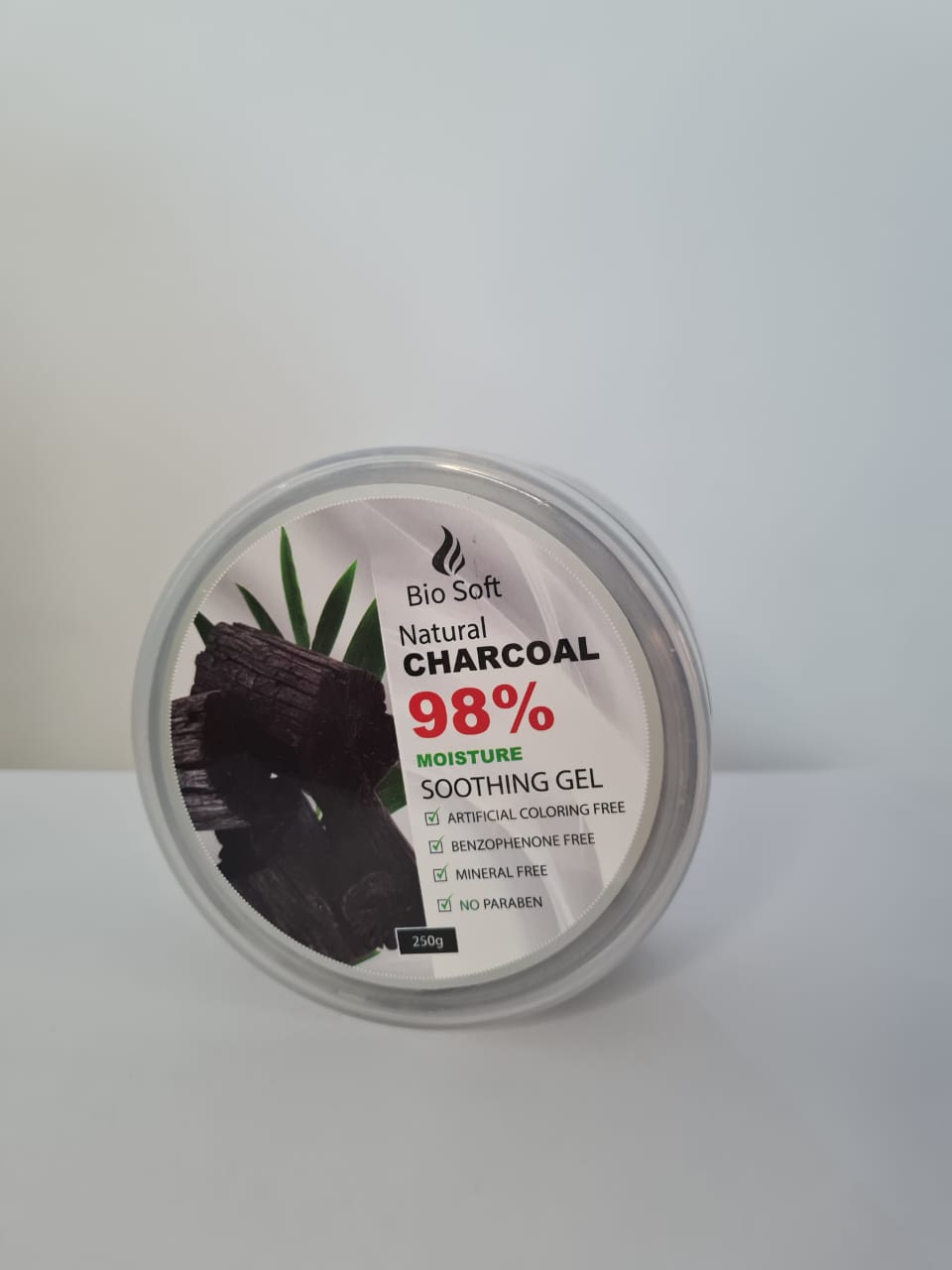 Soothing Gel with Natural CHARCOAL